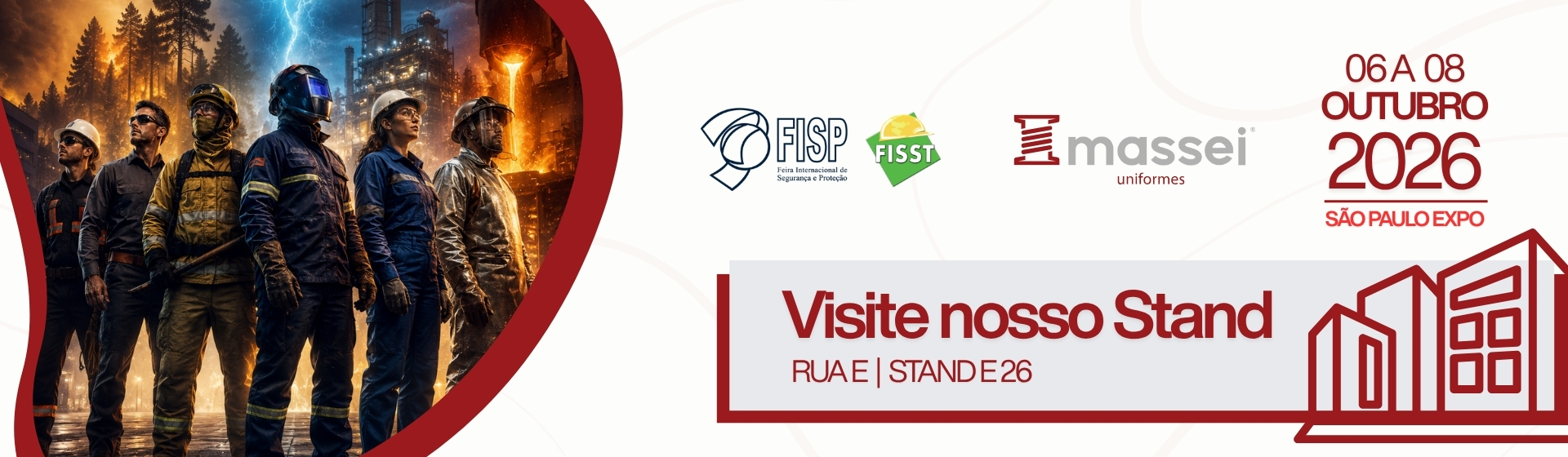 Estaremos na FISP 2026 — 06 a 08 de outubro, São Paulo Expo